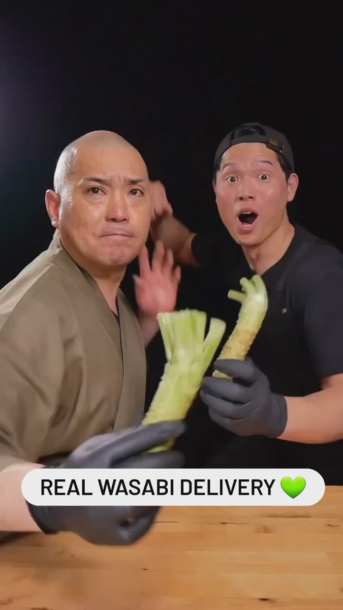 California Wasabi Roots FRESH Pacific Wild Pick