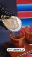 Load and play video in Gallery viewer, Live Oyster party shots