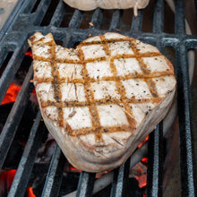 Load image into Gallery viewer, Tuna steak on BBQ delicious