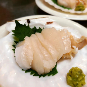 Sashimi grade scallops