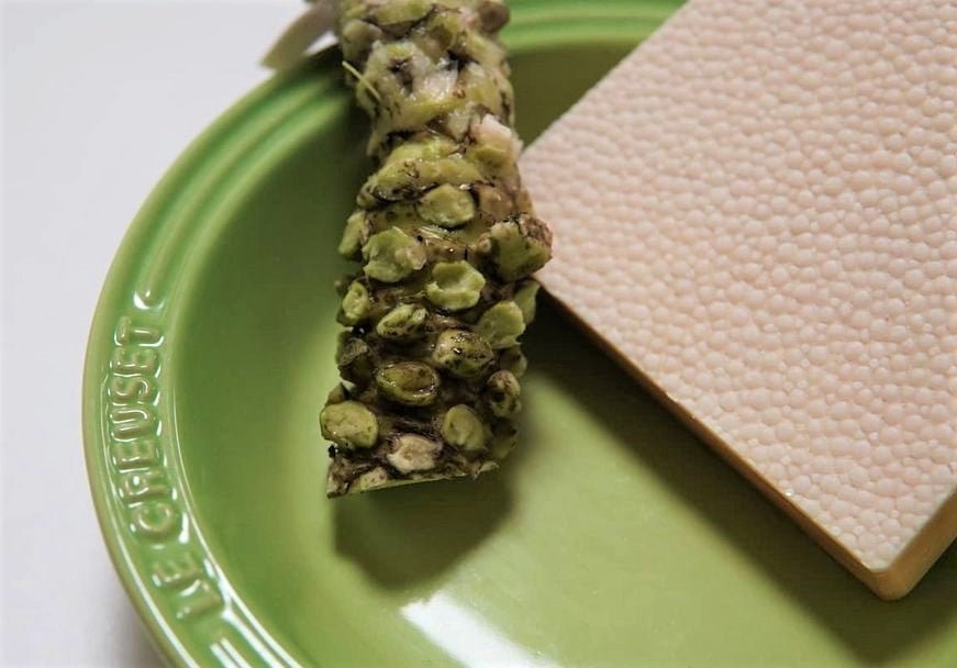 Japanese Grater with Bamboo Handle for Fresh Wasabi - Pacific Wild Pick